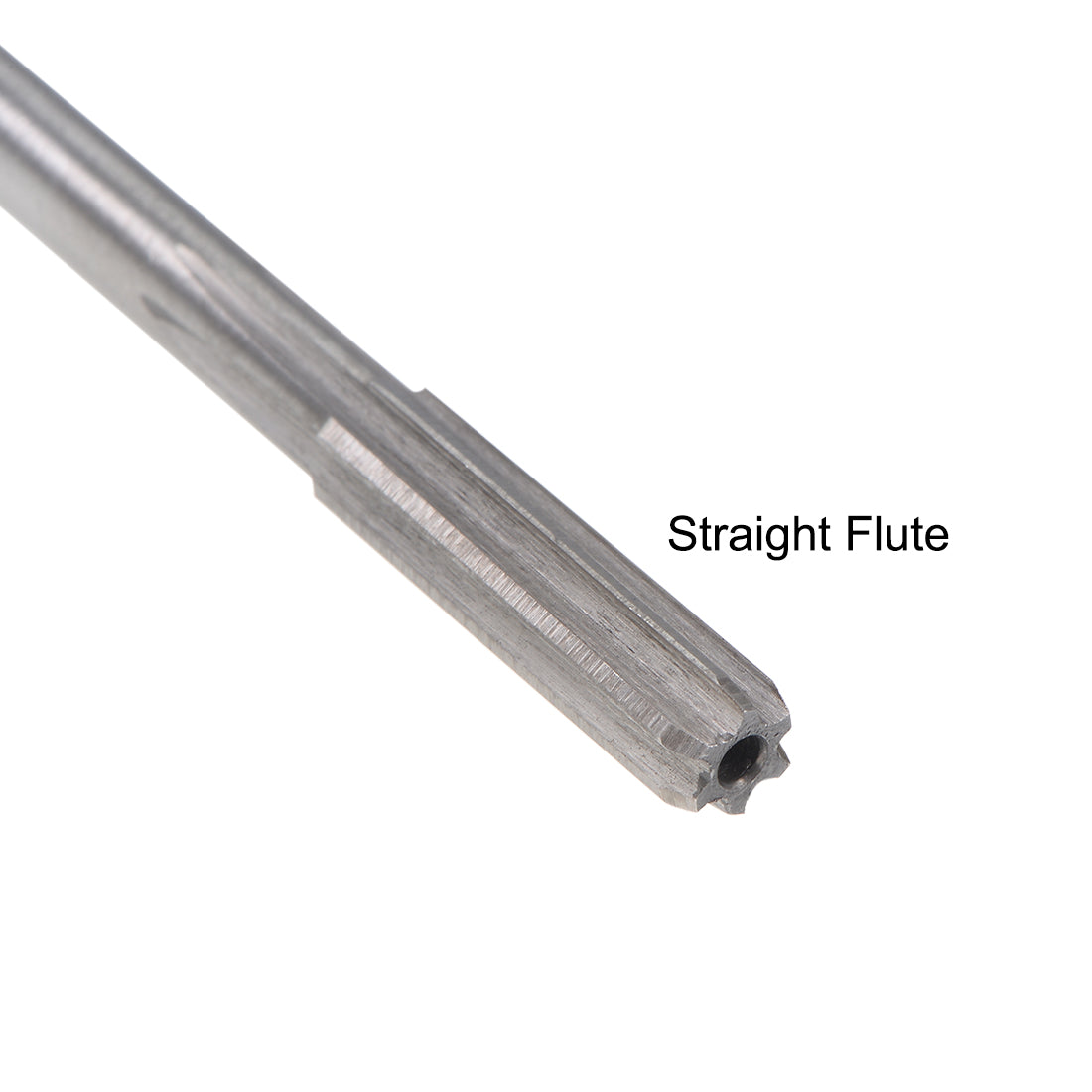 Harfington Round Shank 6 Straight Flutes Machine Cutter Chucking Reamer