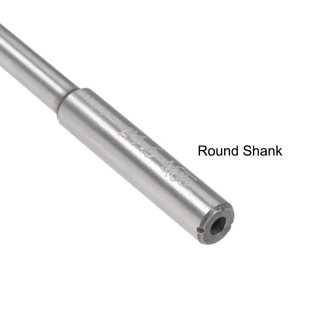 Harfington HSS M35 Round Shank 6 Straight Flutes Machine Cutter Chucking Reamer 2 Pcs