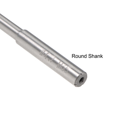 Harfington HSS M35 Round Shank 6 Straight Flutes Machine Cutter Chucking Reamer 2 Pcs