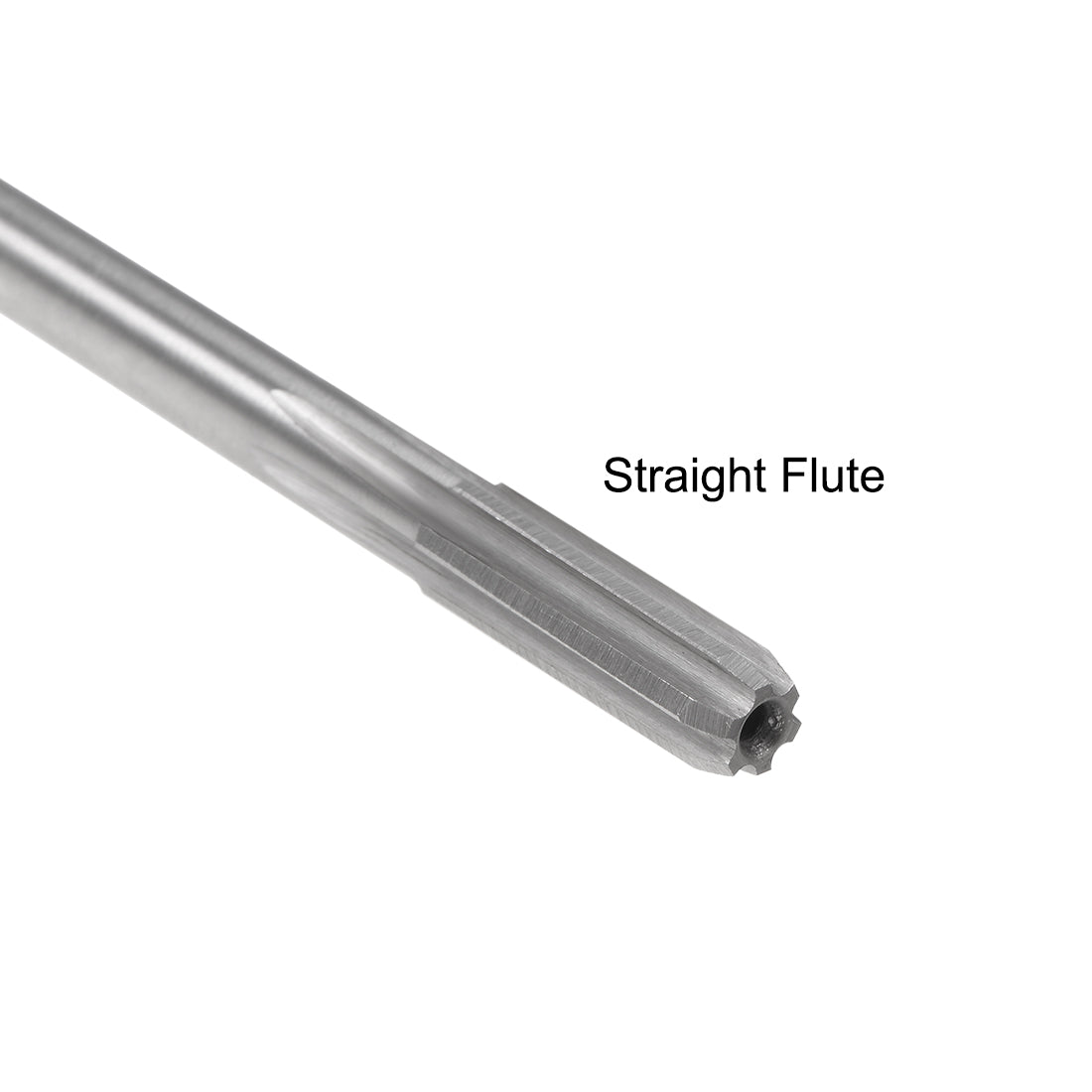 Harfington Round Shank 6 Straight Flutes Machine Cutter Chucking Reamer