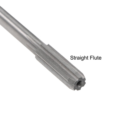 Harfington HSS M35 Round Shank Straight Flutes Machine Cutter Chucking Reamer