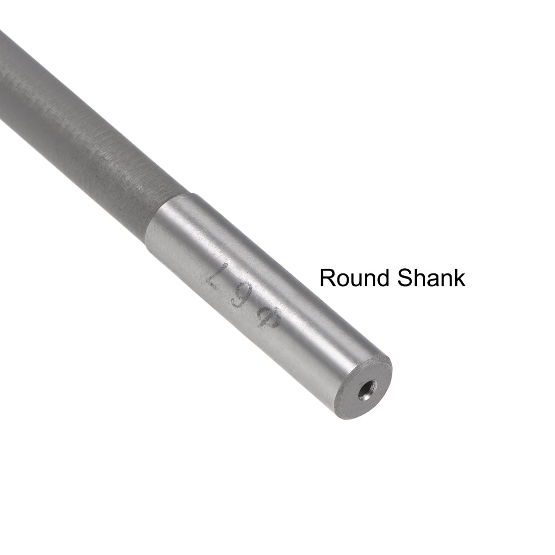 Harfington 6.7mm HSS M35 Round Shank 6 Straight Flutes Machine Cutter Chucking Reamer