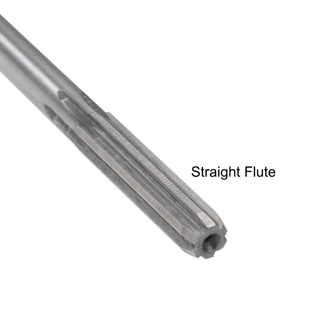 Harfington HSS M35 Round Shank Straight Flutes Machine Cutter Chucking