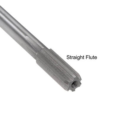 Harfington HSS M35 Round Shank Straight Flutes Machine Cutter Chucking