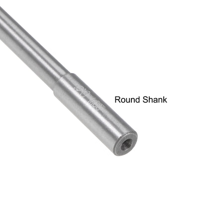 Harfington HSS M35 Round Shank Straight Flutes Machine Cutter Chucking