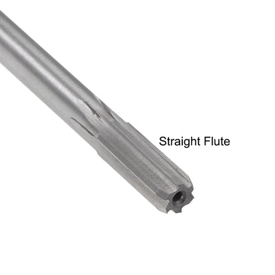 Harfington HSS M35 Round Shank Straight Flutes Machine Cutter Chucking