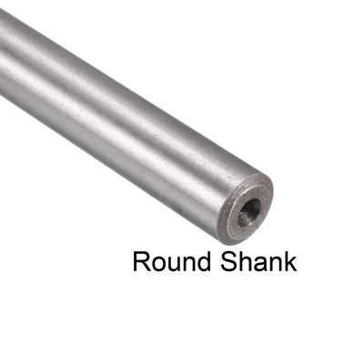 Harfington HSS M35 Round Shank Straight Flutes Machine Cutter Chucking