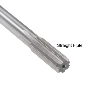 Harfington HSS M35 Round Shank Straight Flutes Machine Cutter Chucking