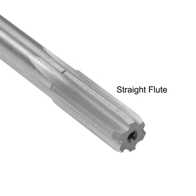 Harfington HSS M35 Round Shank Straight Flutes Machine Cutter Chucking