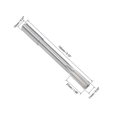 Harfington HSS M35 Round Shank Straight Flutes Machine Cutter Chucking