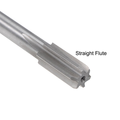 Harfington HSS M35 Round Shank Straight Flutes Machine Cutter Chucking