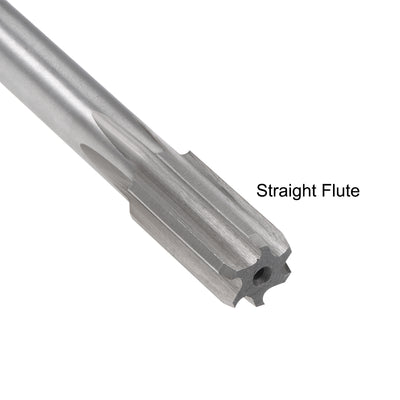 Harfington HSS M35 Round Shank Straight Flutes Machine Cutter Chucking