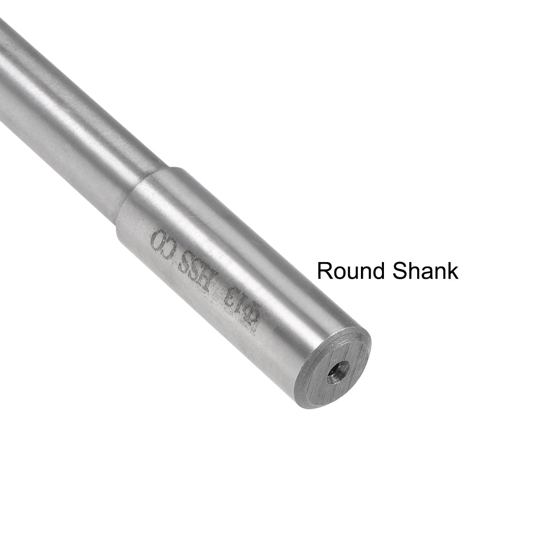 Harfington HSS M35 Round Shank Straight Flutes Machine Cutter Chucking