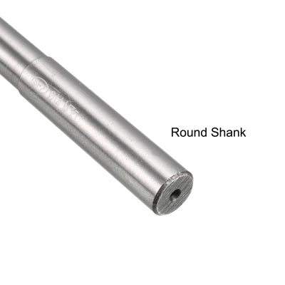 Harfington HSS M35 Round Shank Straight Flutes Machine Cutter Chucking