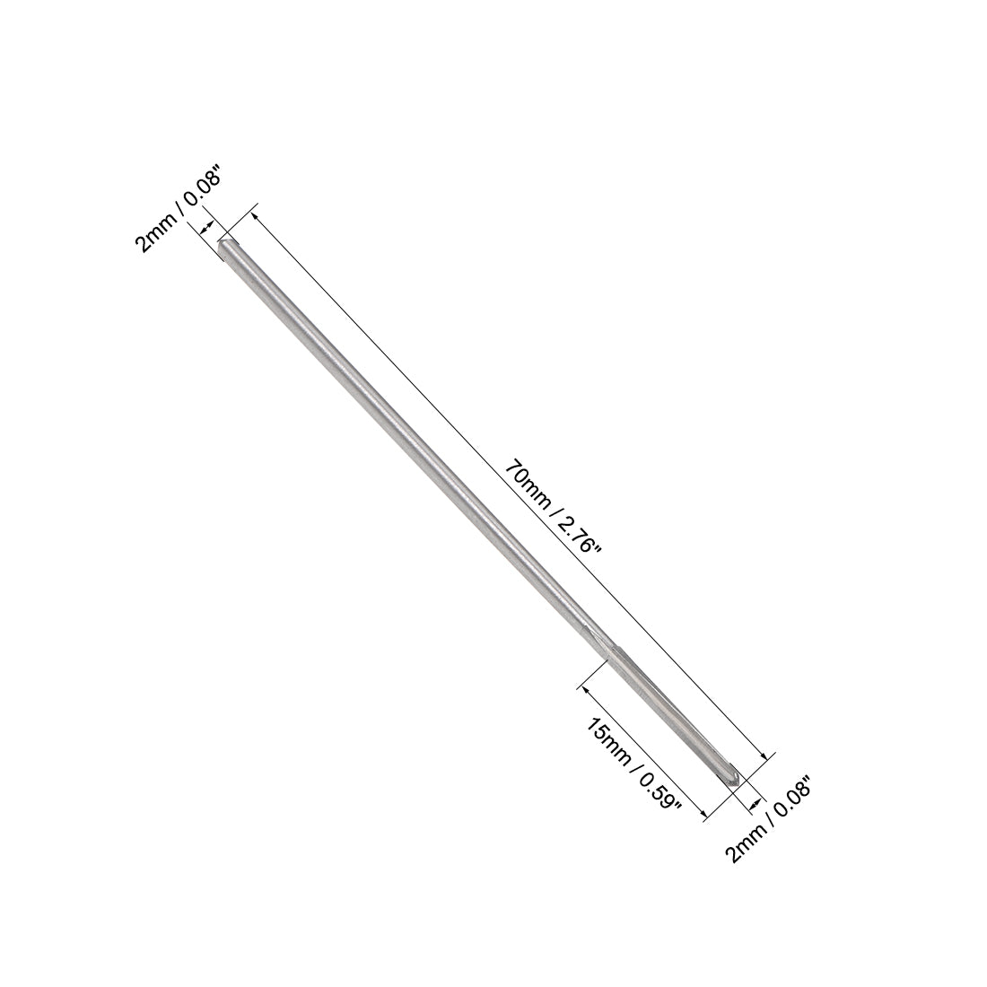Harfington HSS M35 6 Straight Flutes Machine Chucking Reamer