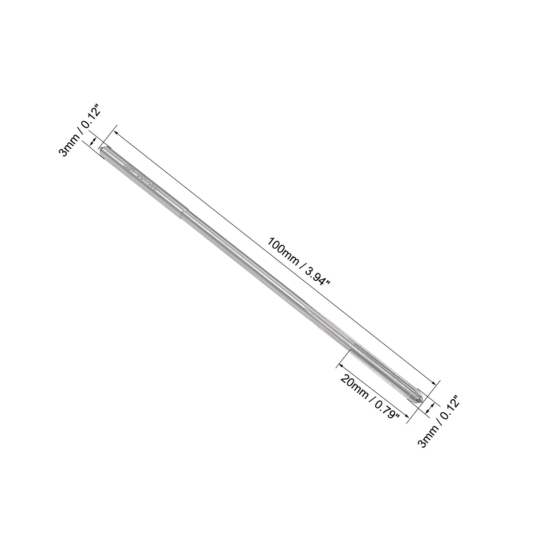 Harfington HSS M35 6 Straight Flutes Machine Chucking Reamer