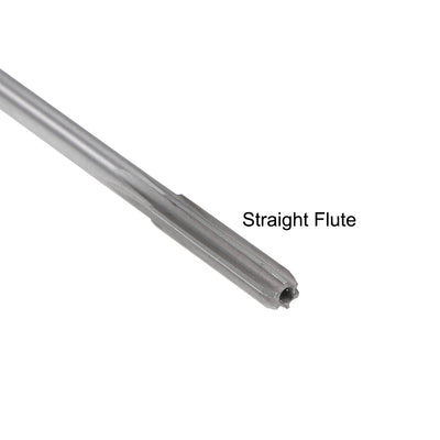 Harfington HSS M35 Round Shank 6 Straight Flutes Machine Chucking Reamers