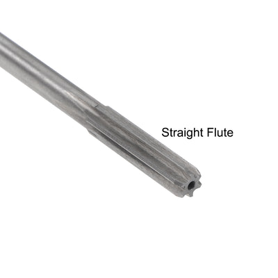 Harfington HSS M35 Round Shank 6 Straight Flutes Machine Chucking Reamers