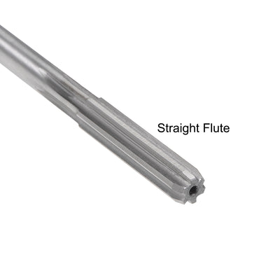 Harfington HSS M35 Round Shank 6 Straight Flutes Machine Chucking Reamers