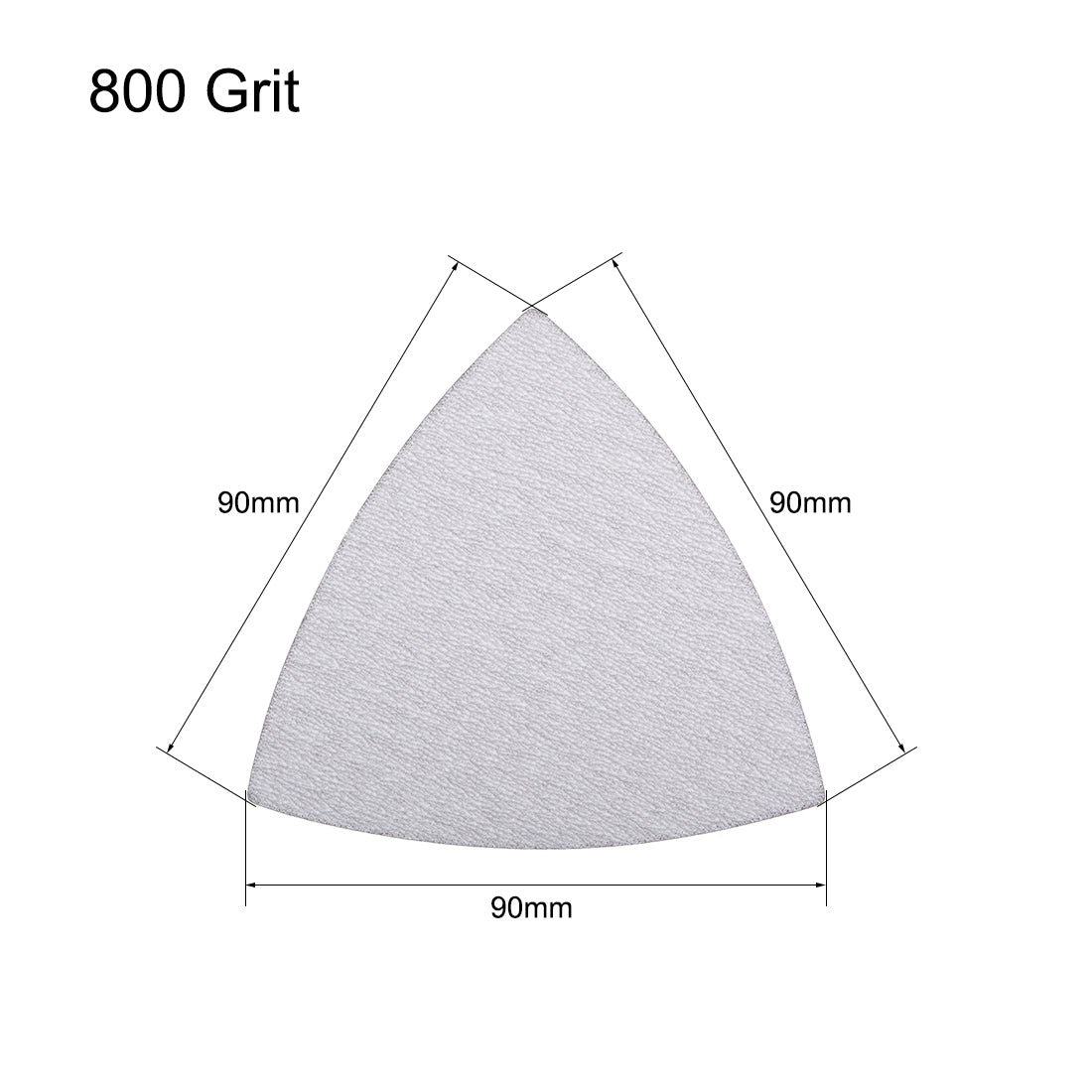 Harfington Sander Sandpaper Triangular Sanding Paper Hook and Loop Sanding Pads