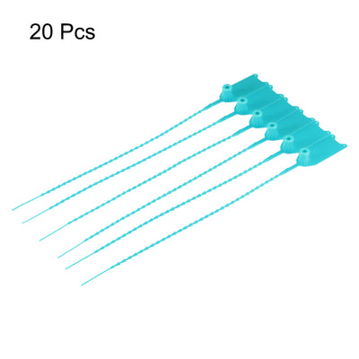 Harfington Plastic Zip Ties Seals Anti-Tamper for Container Luggage, Pack of 20