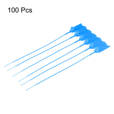 Harfington Plastic Zip Ties Seals Anti-Tamper for Container Luggage, Pack of 100