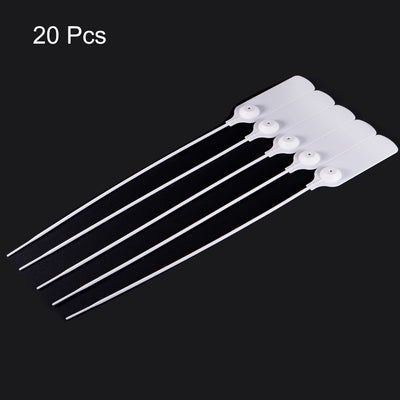 Harfington Plastic Zip Ties Seals Anti-Tamper Length for Container Luggage, Pack of 20