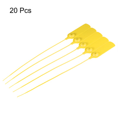 Harfington Plastic Zip Ties Seals Anti-Tamper Length for Container Luggage, Pack of 20