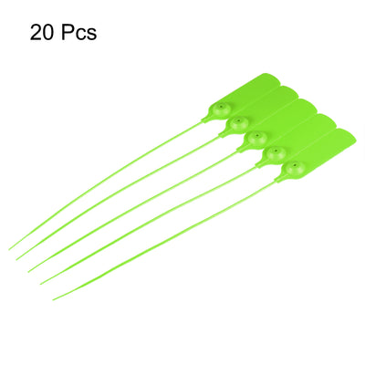 Harfington Plastic Zip Ties Seals Anti-Tamper Length for Container Luggage, Pack of 20