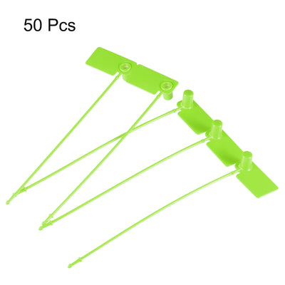 Harfington Plastic Zip Ties Seals Anti-Tamper for Container Luggage Pack of 50