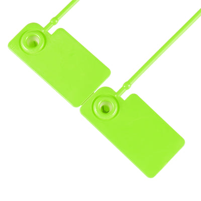 Harfington Plastic Zip Ties Seals Anti-Tamper for Container Luggage Pack of 50