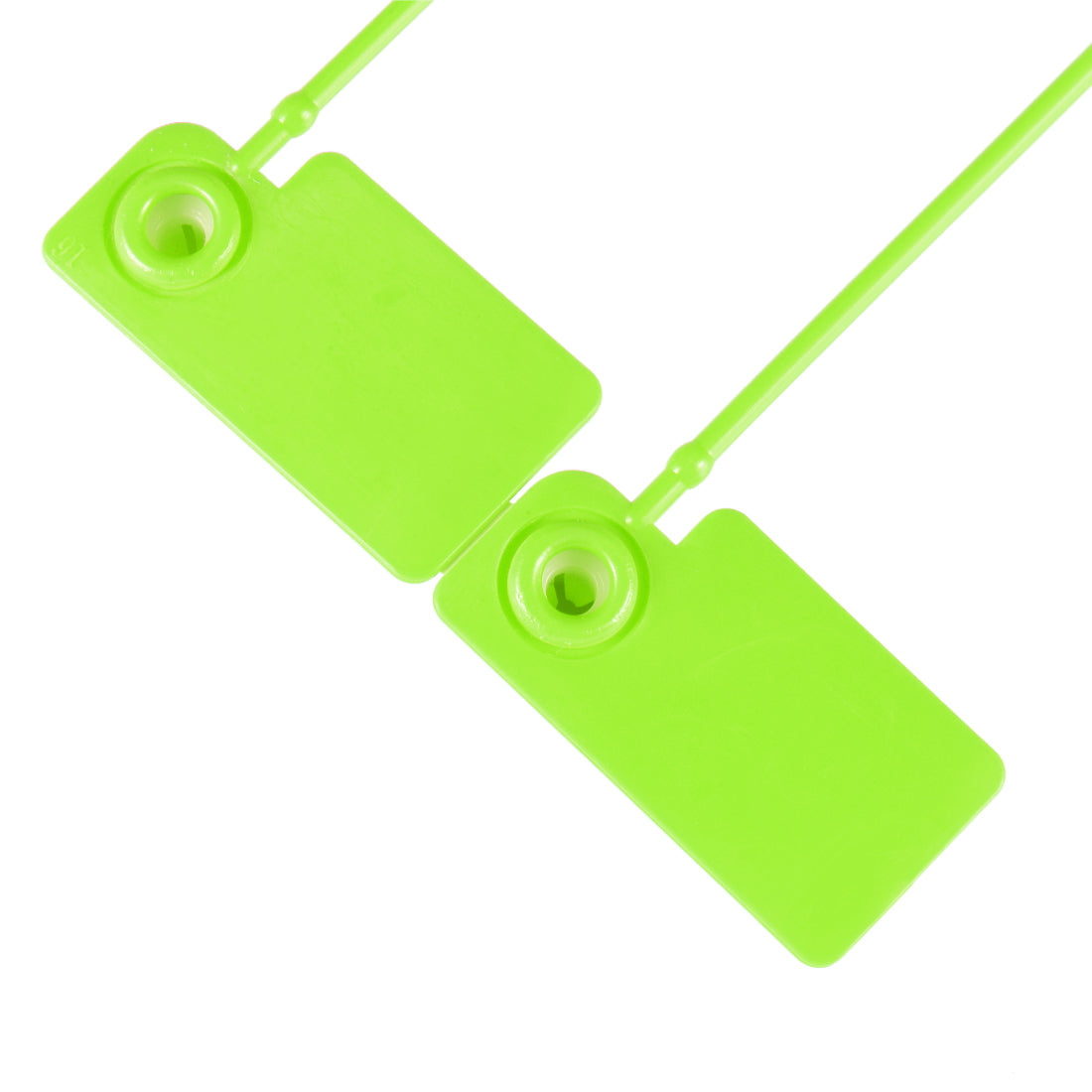 Harfington Plastic Zip Ties Seals Anti-Tamper for Container Luggage Pack of 100