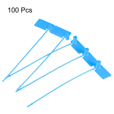 Harfington Plastic Zip Ties Seals Anti-Tamper for Container Luggage Pack of 100