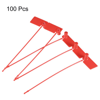 Harfington Plastic Zip Ties Seals Anti-Tamper for Container Luggage Pack of 100