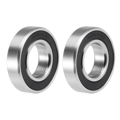 Harfington Deep Groove Ball Bearing Thin Section Double Sealed Stainless Steel