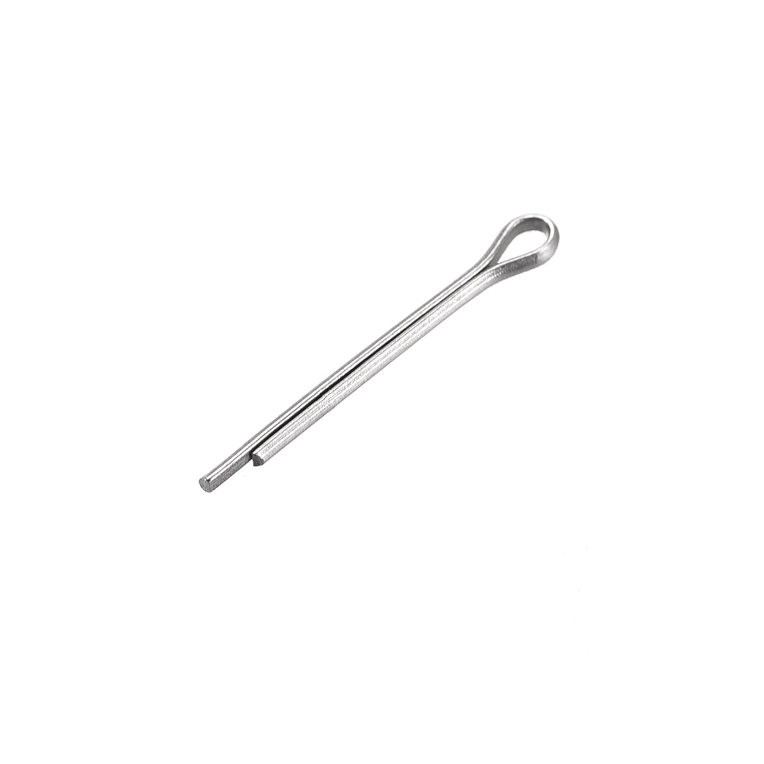 Harfington Split Cotter Pin -  304 Stainless Steel 2-Prongs Silver Tone 30Pcs