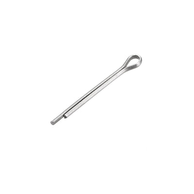 Harfington Split Cotter Pin -  304 Stainless Steel 2-Prongs Silver Tone 30Pcs