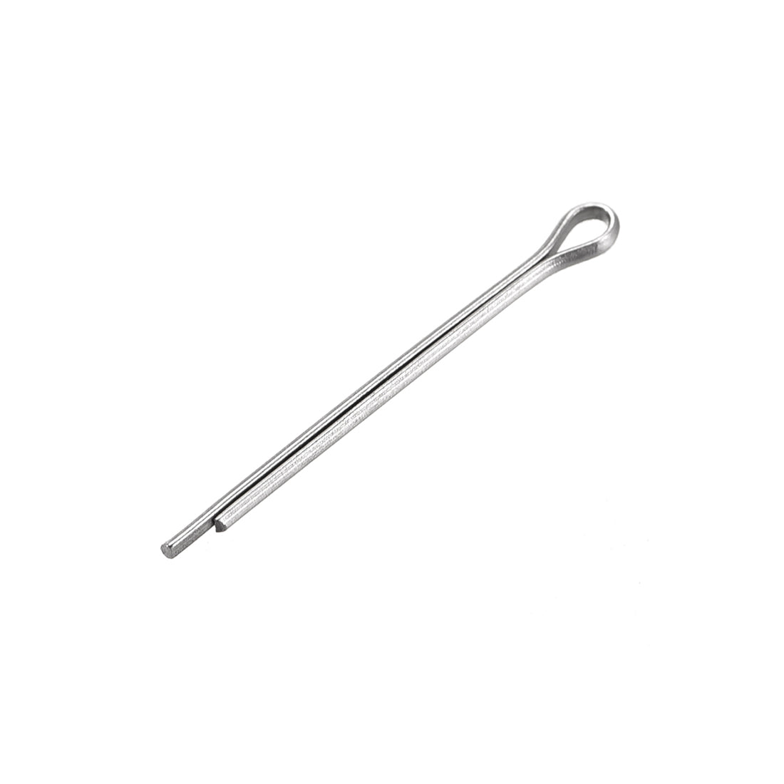 Harfington Split Cotter Pin -  304 Stainless Steel 2-Prongs Silver Tone 30Pcs