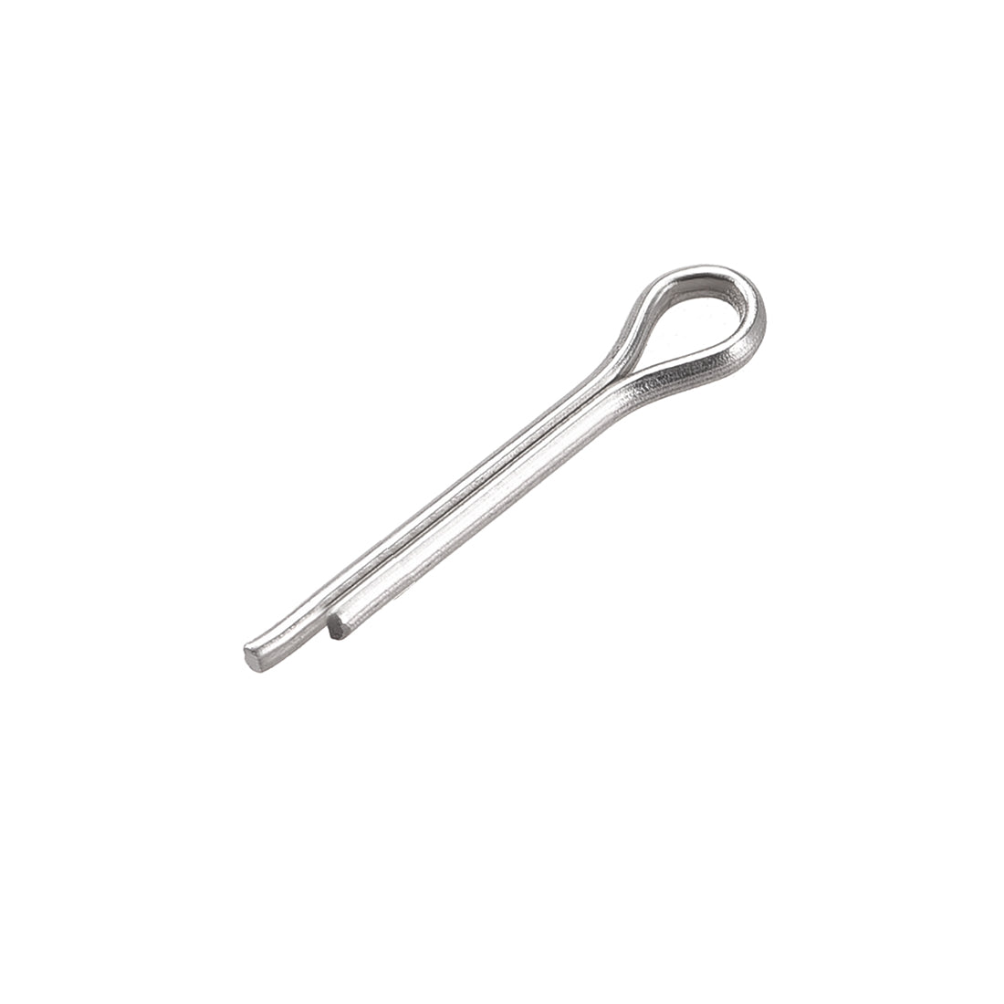Harfington Split Cotter Pin -  304 Stainless Steel 2-Prongs Silver Tone 120Pcs