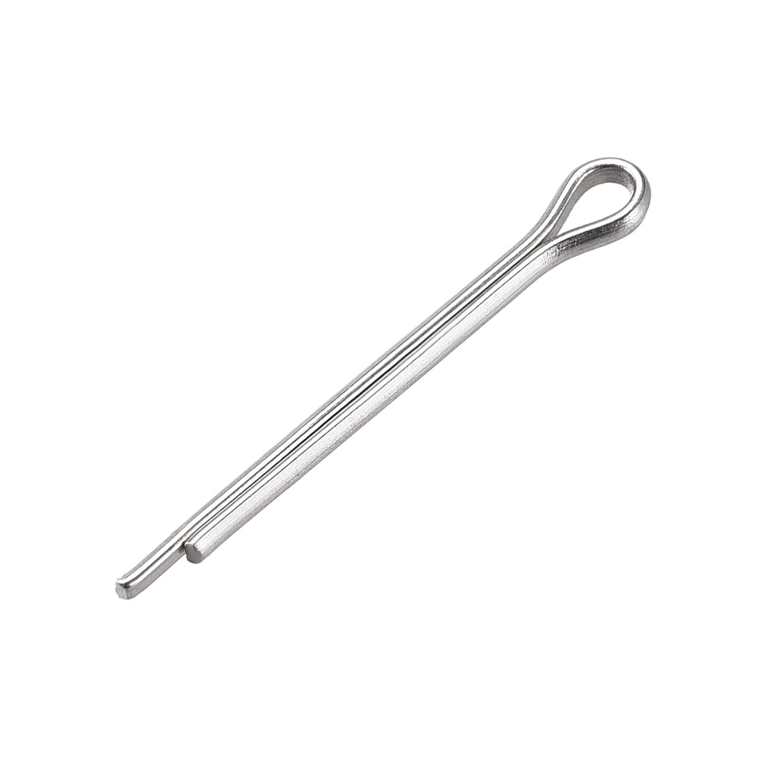 Harfington Split Cotter Pin -  304 Stainless Steel 2-Prongs Silver Tone 30Pcs