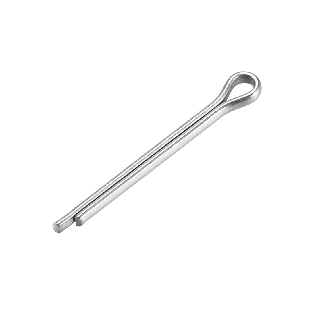 Harfington Split Cotter Pin -  304 Stainless Steel 2-Prongs Silver Tone 30Pcs