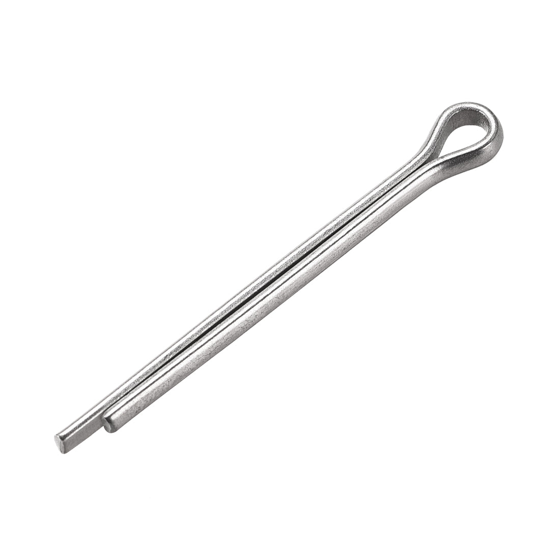 Harfington Split Cotter Pin -  304 Stainless Steel 2-Prongs Silver Tone 60Pcs