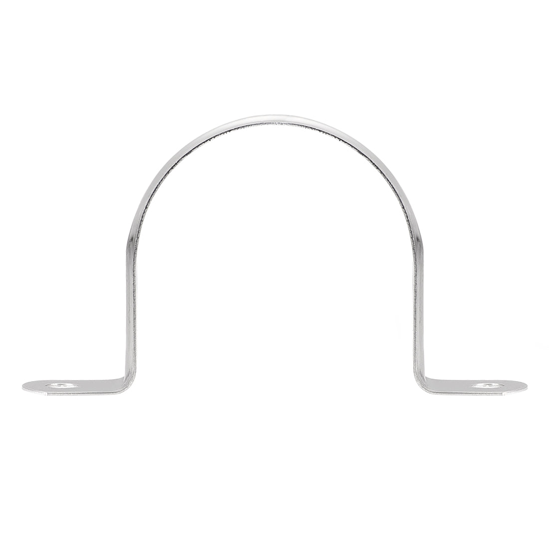 Harfington Rigid Pipe Strap, 2 Holes Tube Straps 201 Stainless Steel Tension Tube Clip Clamp 16pcs