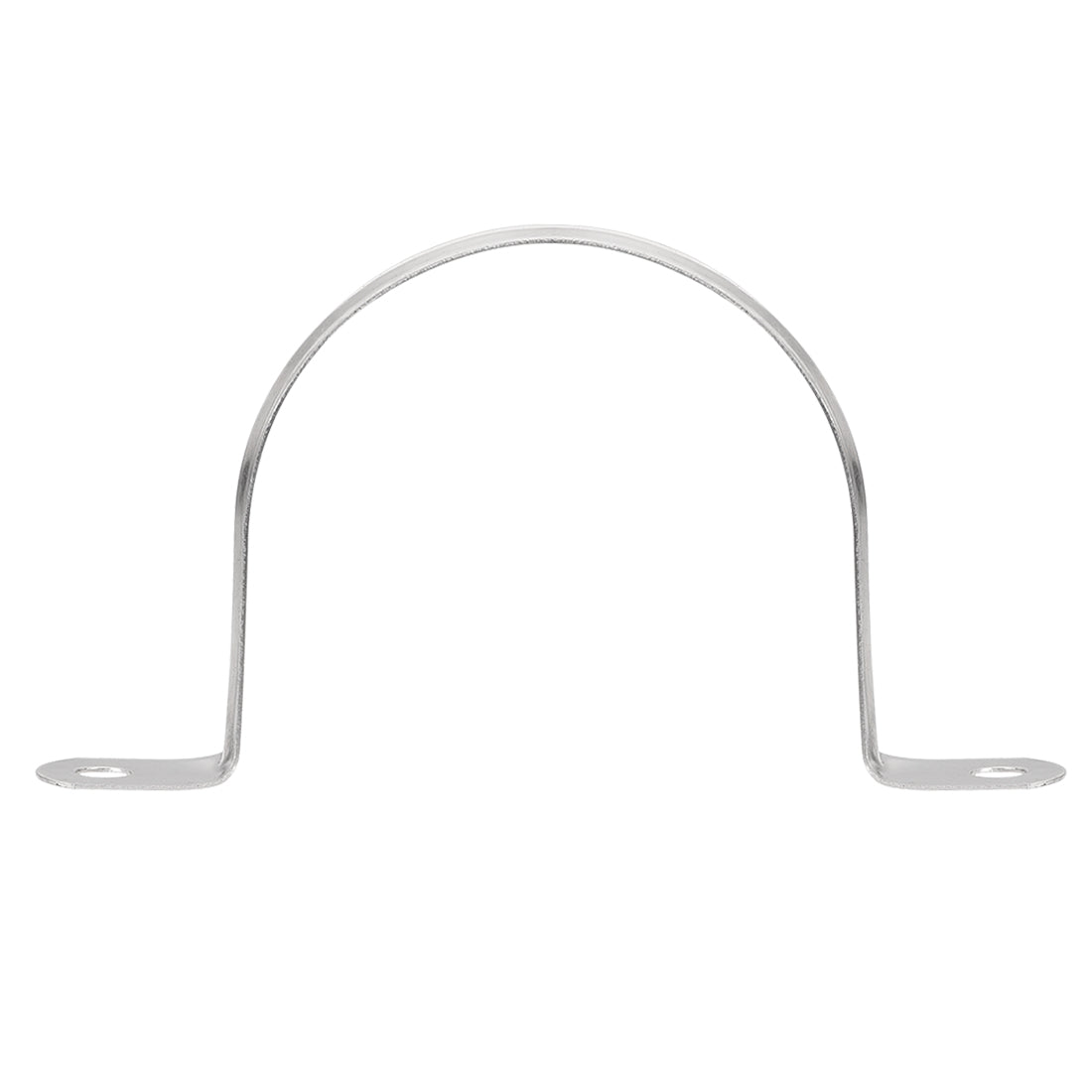Harfington Rigid Pipe Strap, 2 Holes Tube Straps 201 Stainless Steel Tension Tube Clip Clamp 16pcs