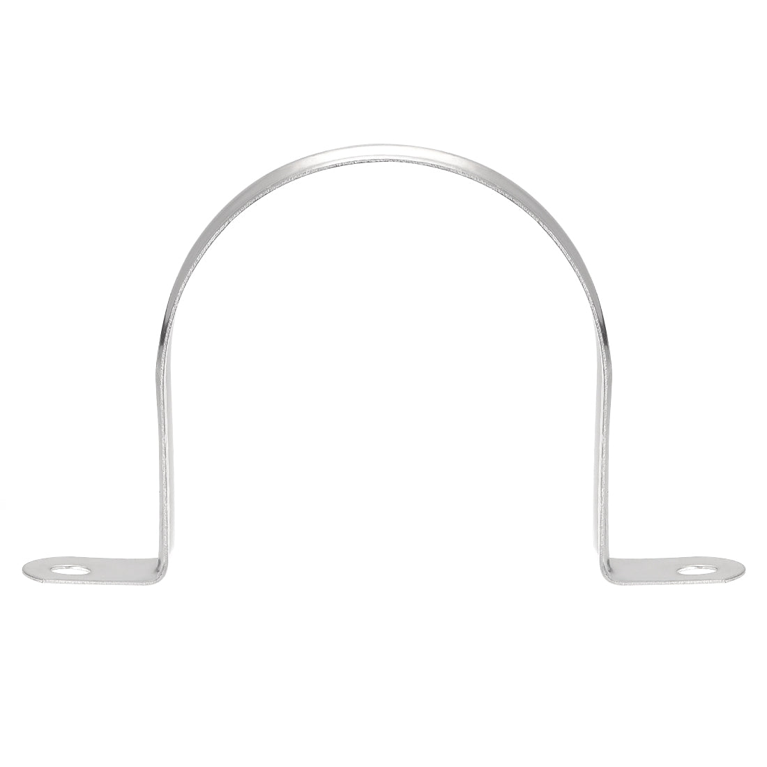 Harfington Rigid Pipe Strap, 2 Holes Tube Strap 201 Stainless Steel Tension Tube Clip Clamp 25pcs