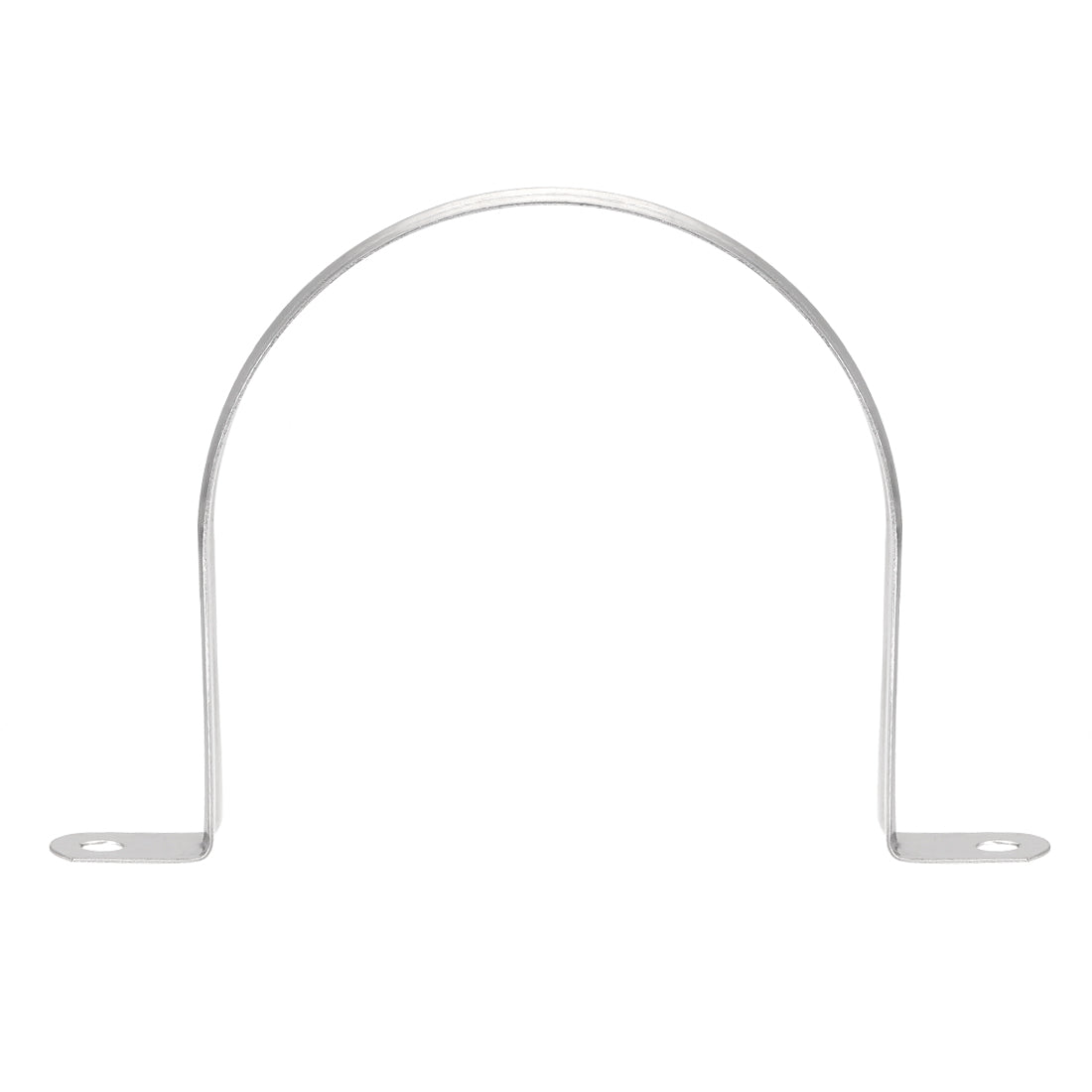 Harfington Rigid Pipe Strap, 2 Holes Tube Straps 201 Stainless Steel Tension Tube Clip Clamp 16pcs