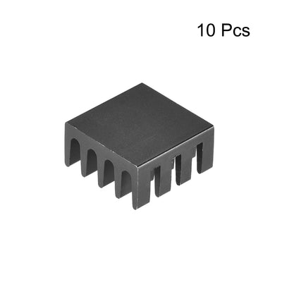 Harfington Slotted Notch Heatsink for MOS, IC Chip, GPU, Stepper Motor,3D Printer 10pcs