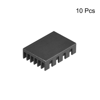 Harfington Slotted Notch Heatsink for MOS, IC Chip, GPU, Stepper Motor,3D Printer 10pcs