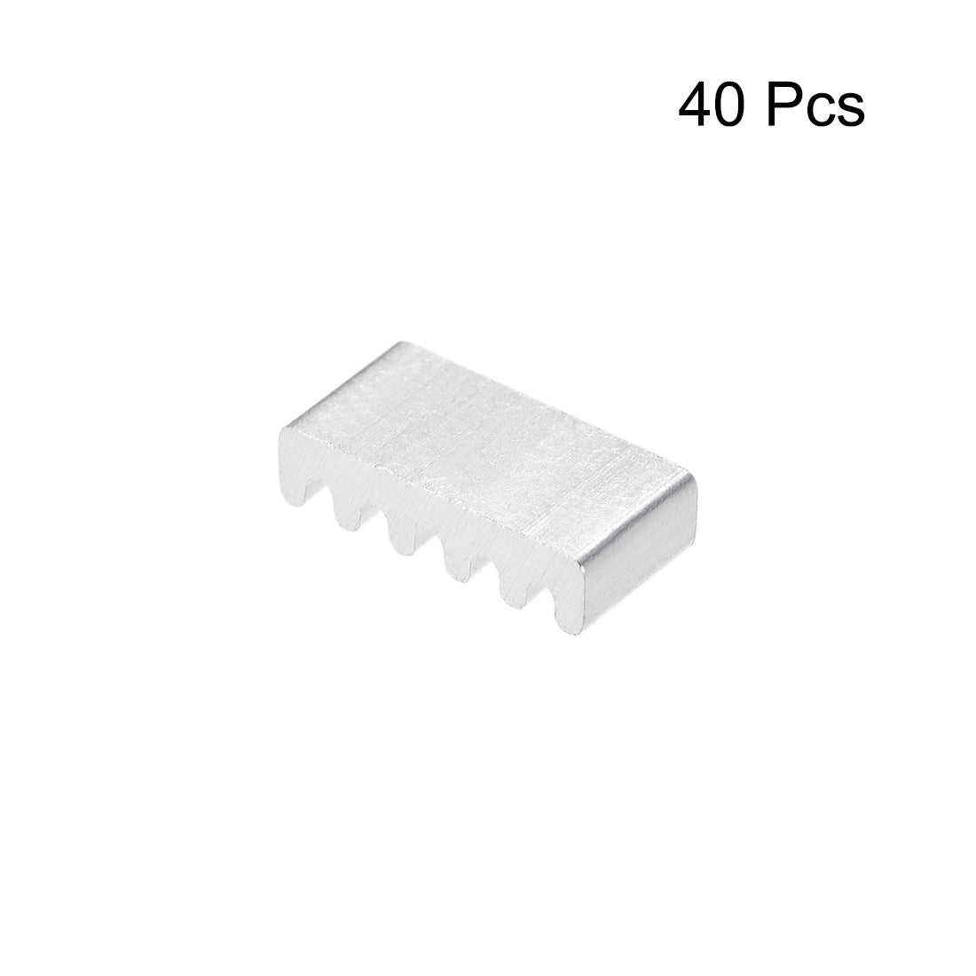Harfington E Shape Aluminum Heatsink for MOS GPU IC Chip 3D Printers 40pcs