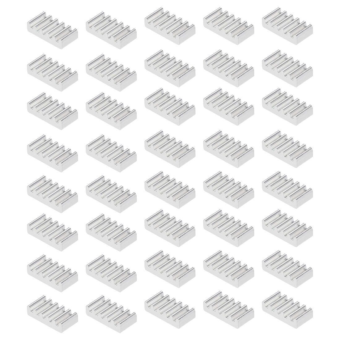 Harfington E Shape Aluminum Heatsink for MOS GPU IC Chip 3D Printers 40pcs